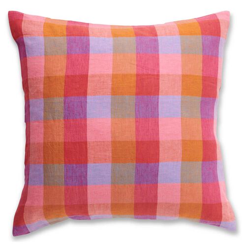 Kip&Co Tutti Frutti Linen European Pillowcases 2P Set
